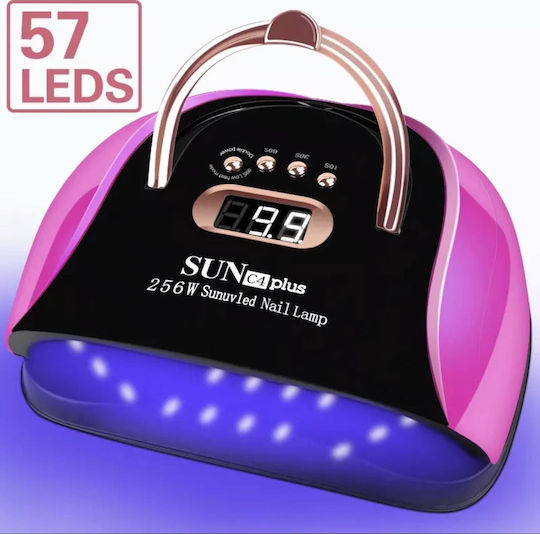 Sun Sun C4 Plus Φουρνάκι Νυχιών UV / LED 256W Ροζ