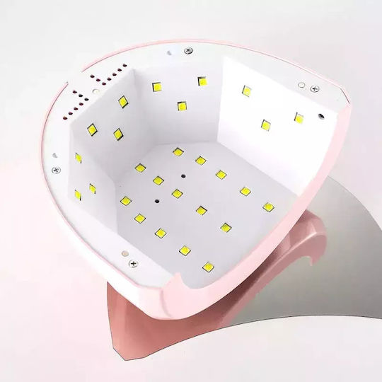 SUN ONE UV Sun One Φουρνάκι Νυχιών UV / LED 48W Ροζ