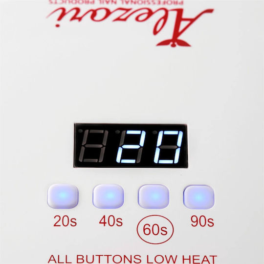 Alezori Лампа за изпичане на нокти UV / LED 60W Бял