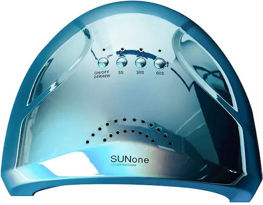 SUN ONE UV Sun One Blue Metallic Φουρνάκι Νυχιών UV / LED 48W Μπλε