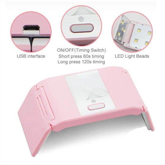 Bq-3t Nail Polish Curing Lamp UV / LED 36W Black