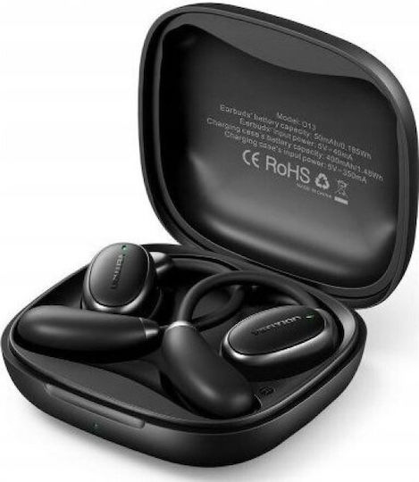 Vention OpenBeat 013 Open Ear Bluetooth Handsfree Earphones with Sweat Resistance and Charging Case Black