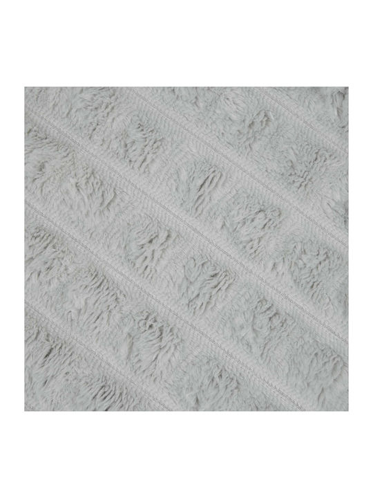 vidaXL Ριχτάρι Πολυθρόνας Fleece 150x130εκ. Γκρι