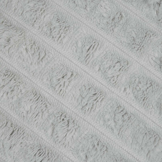 vidaXL Ριχτάρι Πολυθρόνας Fleece 150x130εκ. Γκρι