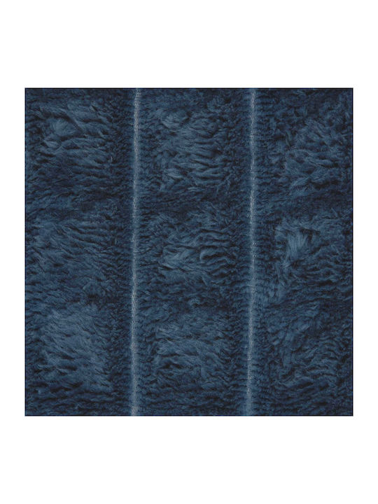 vidaXL vidaXL Armchair Throw Fleece 150x130cm Dark Blue