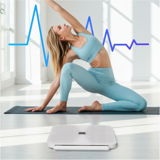 Awei Smart Bathroom Scale with Bluetooth White