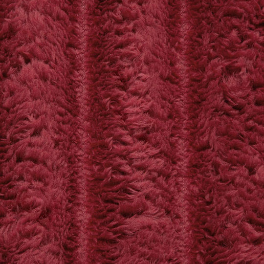 vidaXL Ριχτάρι Πολυθρόνας Fleece 200x150εκ. Βεραμάν Κόκκινο