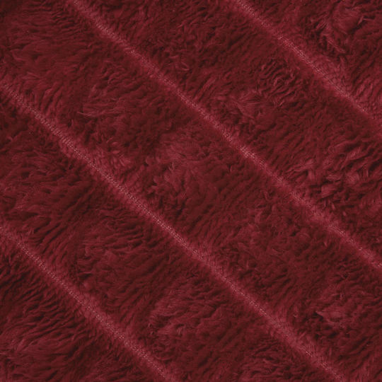vidaXL Ριχτάρι Πολυθρόνας Fleece 200x150εκ. Βεραμάν Κόκκινο