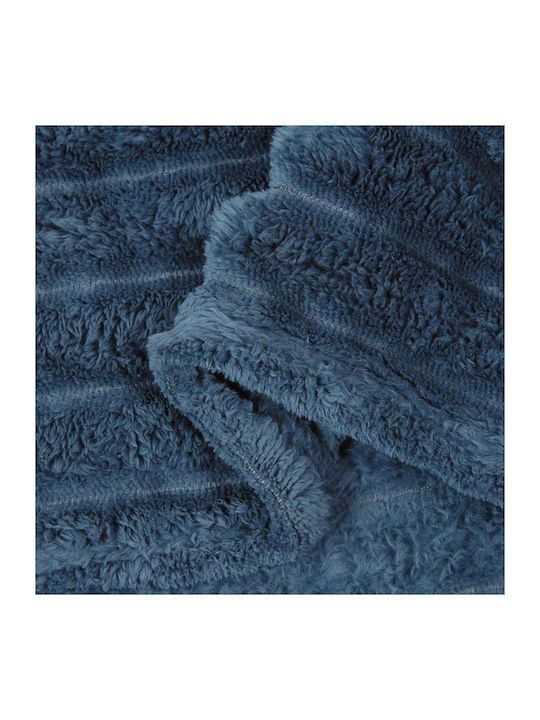 vidaXL Decken & Couchdecken Sesselüberwurf Fleece 240x220cm Dunkelblau