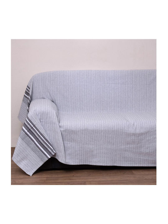 Viopros Viopros Three-Seater Sofa Throw 170x280cm Gray