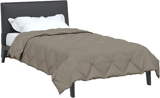 vidaXL Super King Blanket 220x155cm Light Gray
