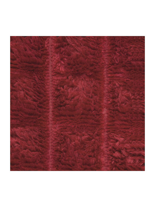 vidaXL Fleece Decke King Size 270x240cm Türkis Rot