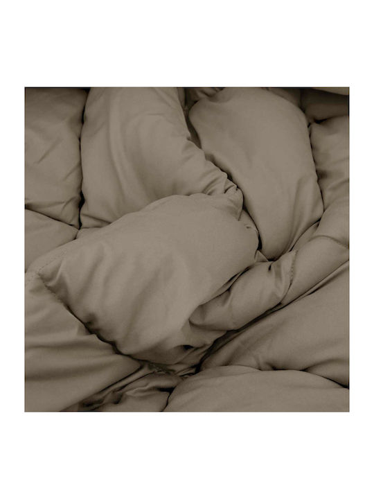vidaXL Duvet Cover Single 135x200 Light Grey, Anthracite