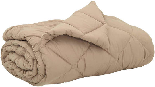 vidaXL Плик За Завивка Двойен 220x200 Taupe