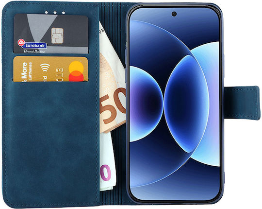 Lime Essential Magnet Book Δερματίνης Μπλε (Xiaomi 17 Pro)
