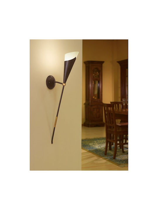 Eglo Mestre Leuchte Wand Braun 10cm Eglo Mestre Leuchte Wand Braun 10cm