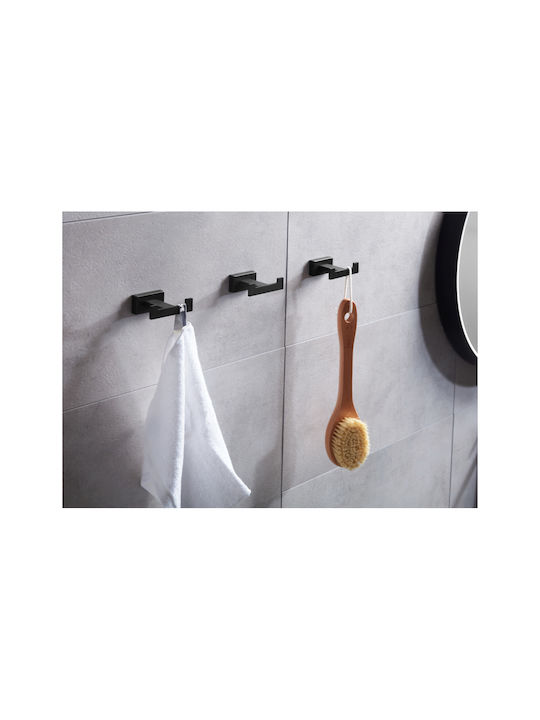 Bronze Art Double Wall-Mounted Bathroom Hook ​85x15cm Copper
