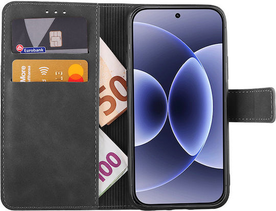 Lime Essential Magnet Book Synthetic Leather Gray (Xiaomi 17)