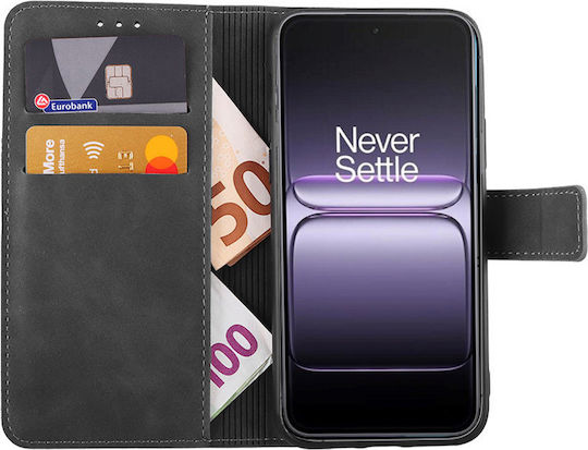 Lime Essential Magnet Book Δερματίνης Γκρι (OnePlus Nord 5)