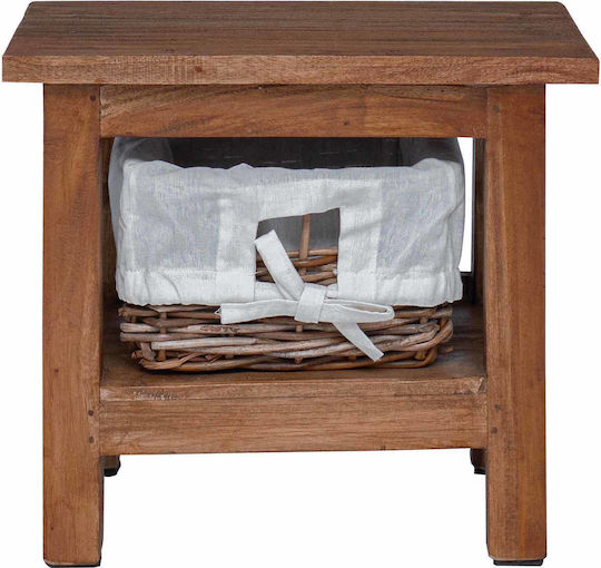 Nachttisch Braun 38x28x35cm