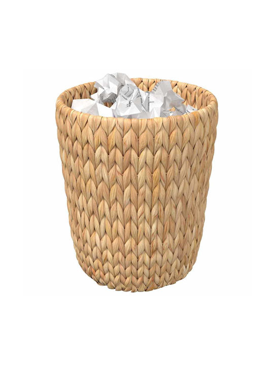 vidaXL Waste Bin Waste Plastic Brown 25x25x28.5cm 2pcs
