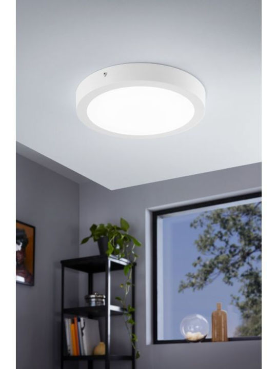 Eglo Fueva-C Round Outdoor LED Panel 21W with RGBW Lighting 30cm