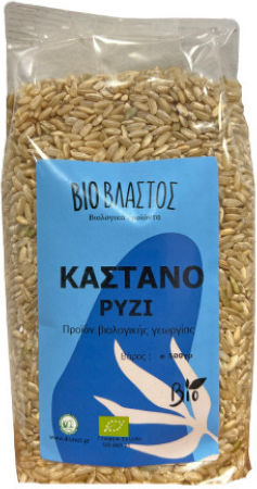 Βιοβλαστός Βιολογικό Ρύζι Καστανό 500gr