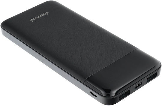 Veger W1056 Power Bank 10000mAh με 2 Θύρες USB-A Μαύρο