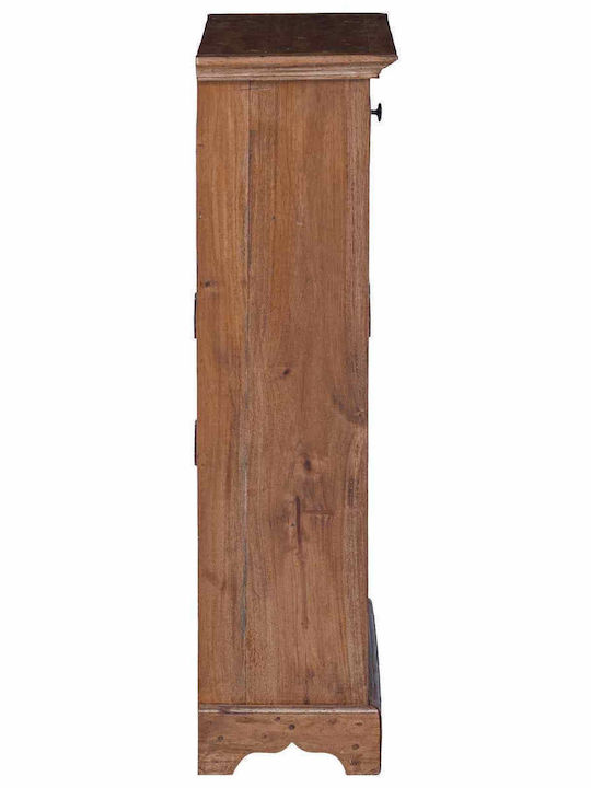 vidaXL Επιδαπέδια Κάβα Ποτών Καφέ 55x23x85εκ.