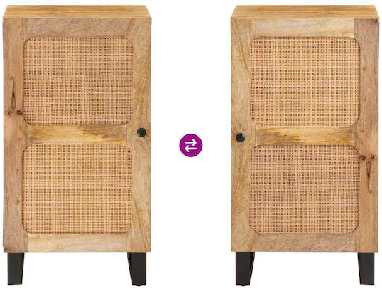 Cabinet de depozitare din lemn masiv L40xW33xH75buc