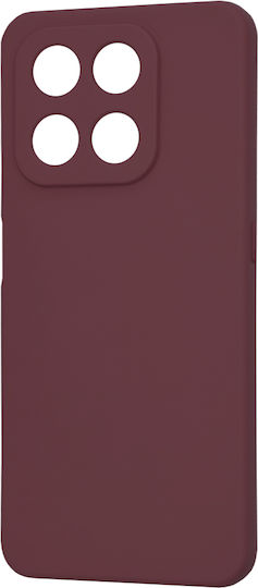 Techsuit Softflex Umschlag Rückseite Silikon Lila (Honor 400)