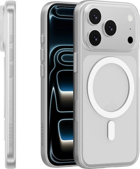 Mageasy Lyte M Back Cover Μεταλλικό 0.7mm Πράσινο (iPhone 17 Pro Max)