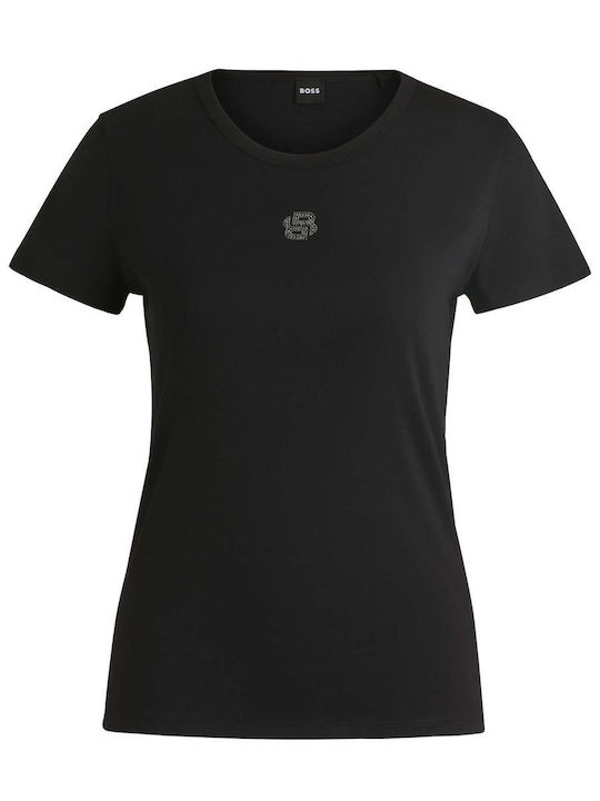 Γυναικείο T-shirt Μαύρο
