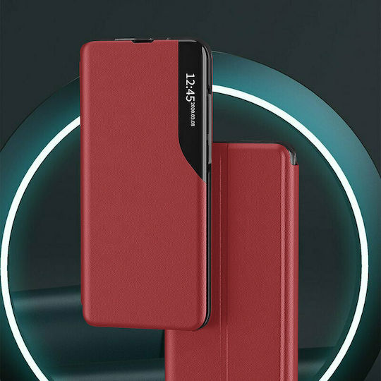 Techsuit Efold Series Umschlag Rückseite Rot (Xiaomi 15T)