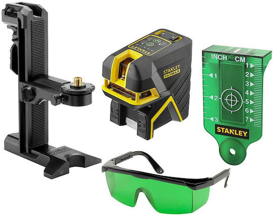 Stanley Fatmax Γραμμικό Αλφάδι Laser Πράσινης Δέσμης με Εύρος Εργασίας 20m