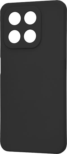 Techsuit Softflex Umschlag Rückseite Silikon Schwarz (Honor 400)
