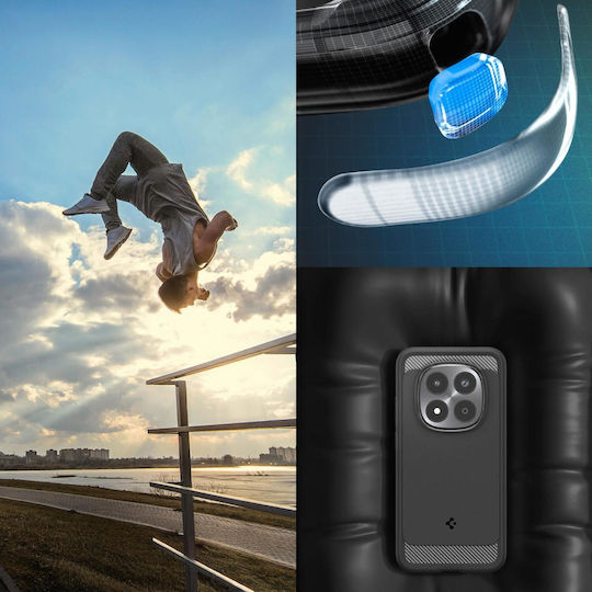 Spigen Rugged Armor Xiaomi Redmi Note 15 Pro 5g Матово Черен