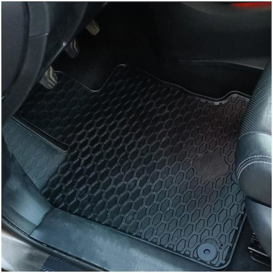 Umbrella Set Covorașe Față și Spate 4buc din Furtun pentru Fiat Punct 1999-2005 Negre