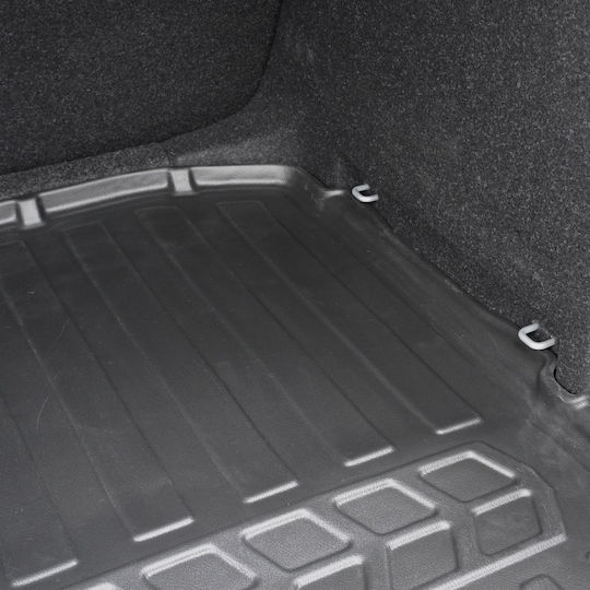 Umbrella Kofferraummatten 1Stück aus Gummi für Peugeot 5008 2017+ Schwarz