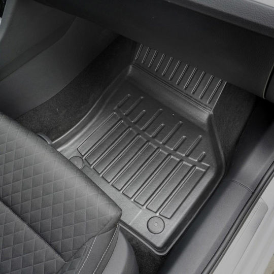 Umbrella Set Covorașe Față și Spate 2buc din Furtun pentru Land Rover Range Rover Evoque 2011-2018 Negre