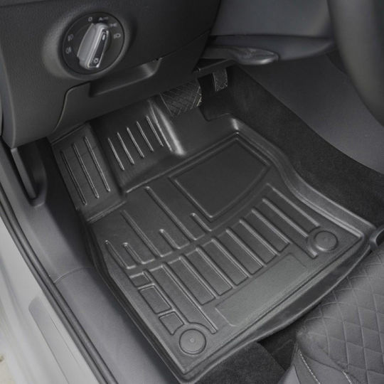Umbrella Set Covorașe Față și Spate 2buc din Furtun pentru Mitsubishi L200 2006-2015 Negre