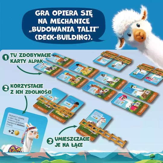 Board Game Alpacas for 2-4 Players 8+ Years Old (PL) Nasza Ksiegarnia