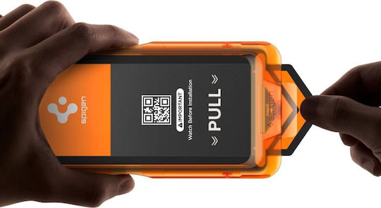 Spigen Alm Glas.tr Slim 3 Bucăți iPhone 17 Pro Transparent