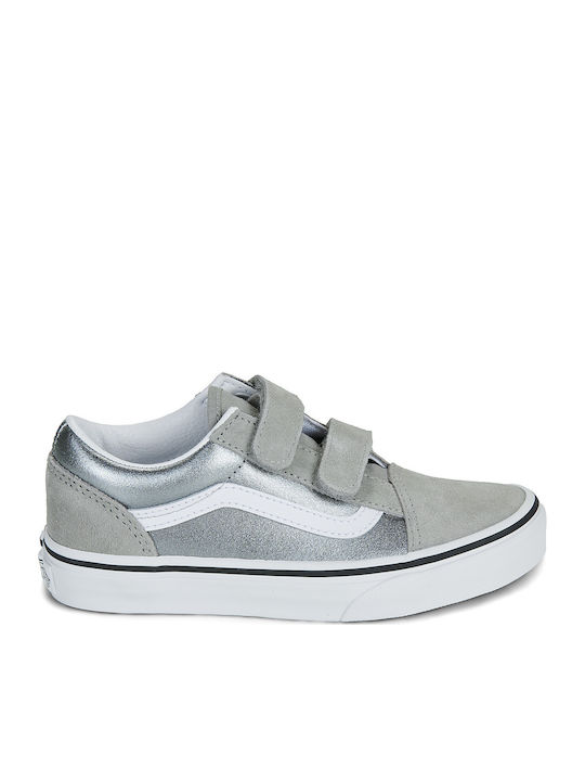 Old Skool V Παιδικά Sneakers Ασημί