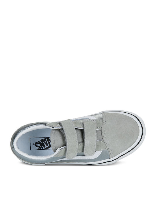 Old Skool V Παιδικά Sneakers Ασημί