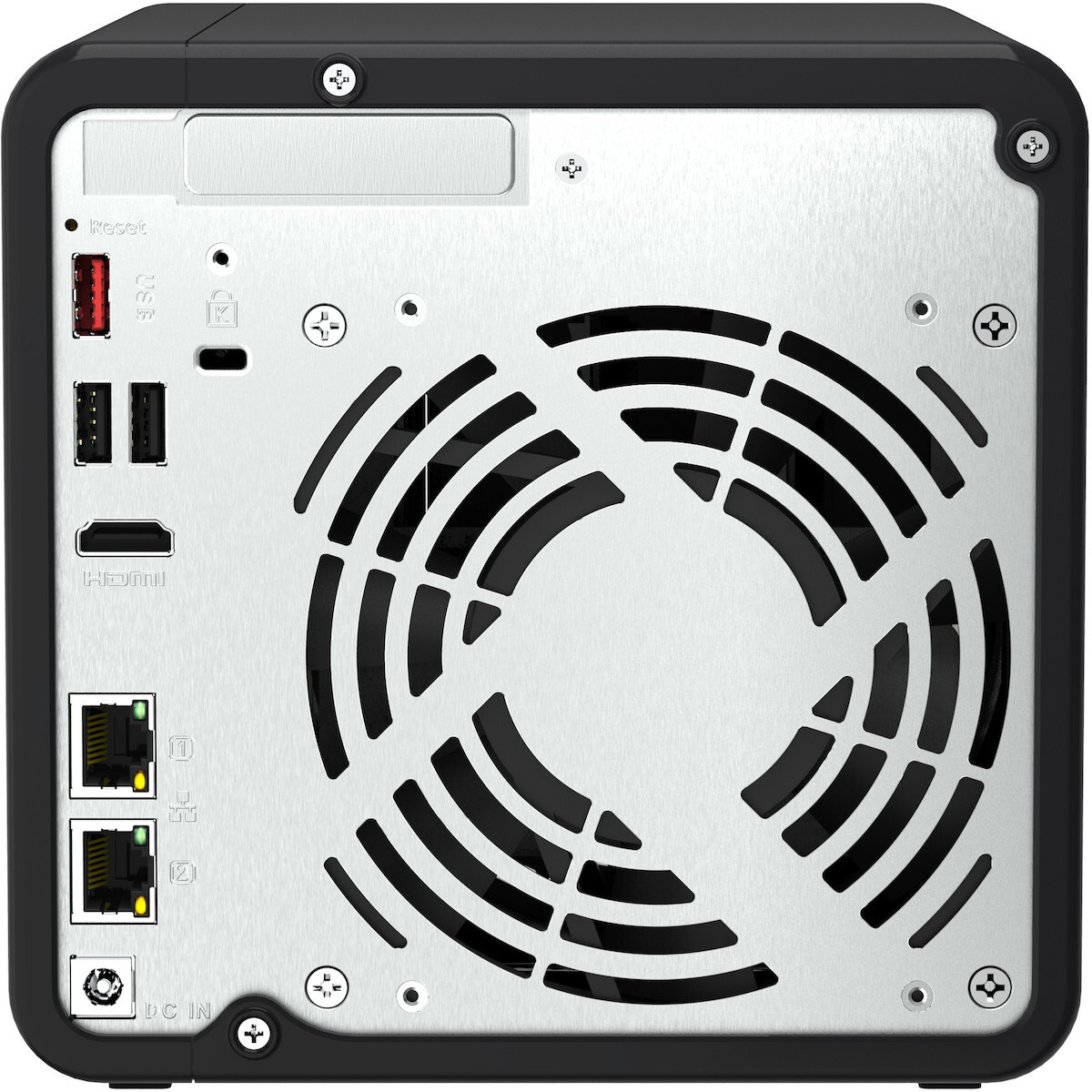 QNap TS-464-8G NAS Turn cu 4 sloturi pentru M.2/SSD și 2 porturi