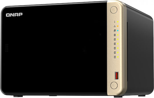 QNap TS-664-8G NAS Кула с 6 слота за HDD/SSD