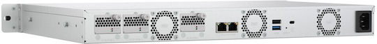 QNap TS-H765EU NAS Gestell mit 4 Steckplätzen für HDD/M.2/SSD und 2 Ethernet-Anschlüsse