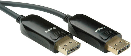 Roline Active Aoc DisplayPort Cable 8K60Hz/4K120Hz T-T 20m Roline 14.01.3493