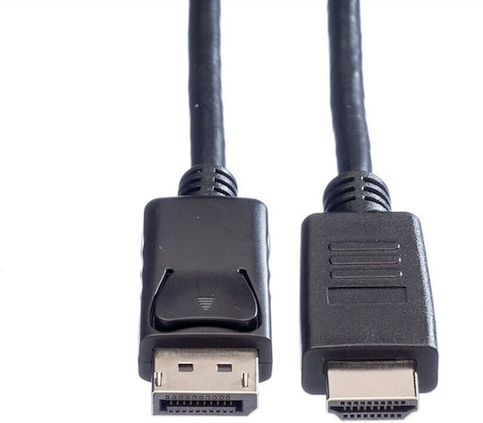 Roline Cable DisplayPort male - HDMI male 2m Black (11.04.5781)